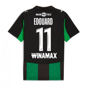 Fotbalové Dres RC Lens Odsonne Edouard #11 Venkovní Oblečení 2025-26 Krátký Rukáv